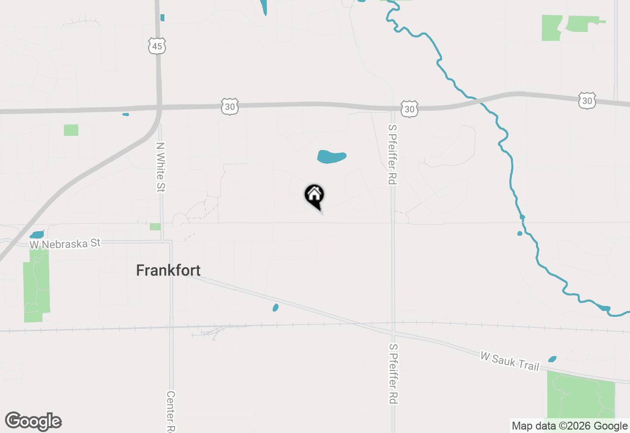 Map of 9073 Charrington Drive, Frankfort, IL 60423
