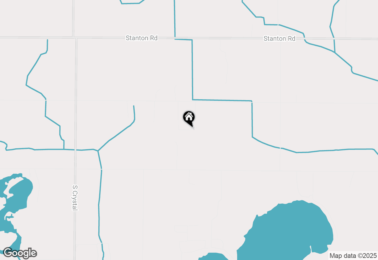 Map of 10785 E Spencer Road, Crystal, MI 48818