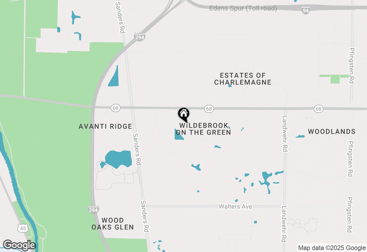 Map of 3726 Pebble Beach Road, Northbrook, IL 60062