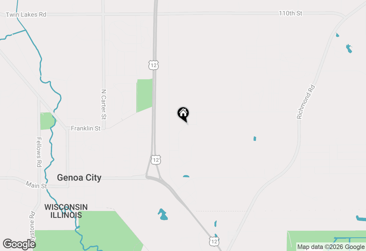 Map of 457 Parker Dr #LT21, Genoa City, WI 53128