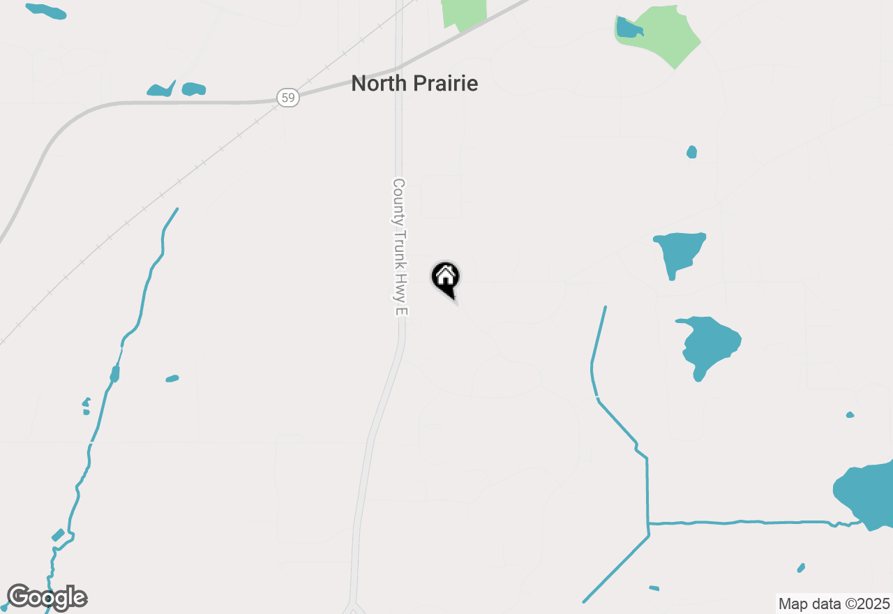 Map of S67W32842 Westgate Ct, Mukwonago, WI 53149