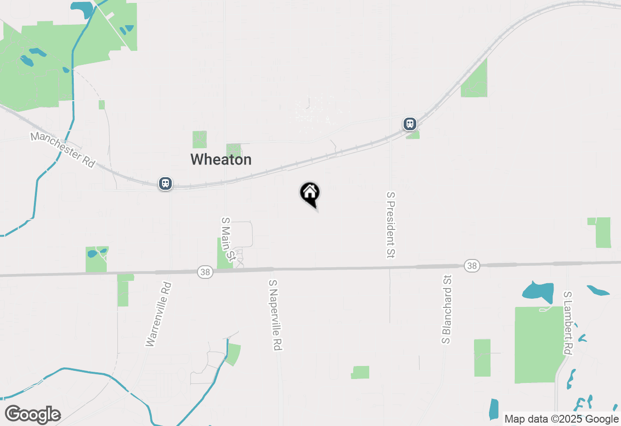 Map of 505 E Illinois Street, Wheaton, IL 60187