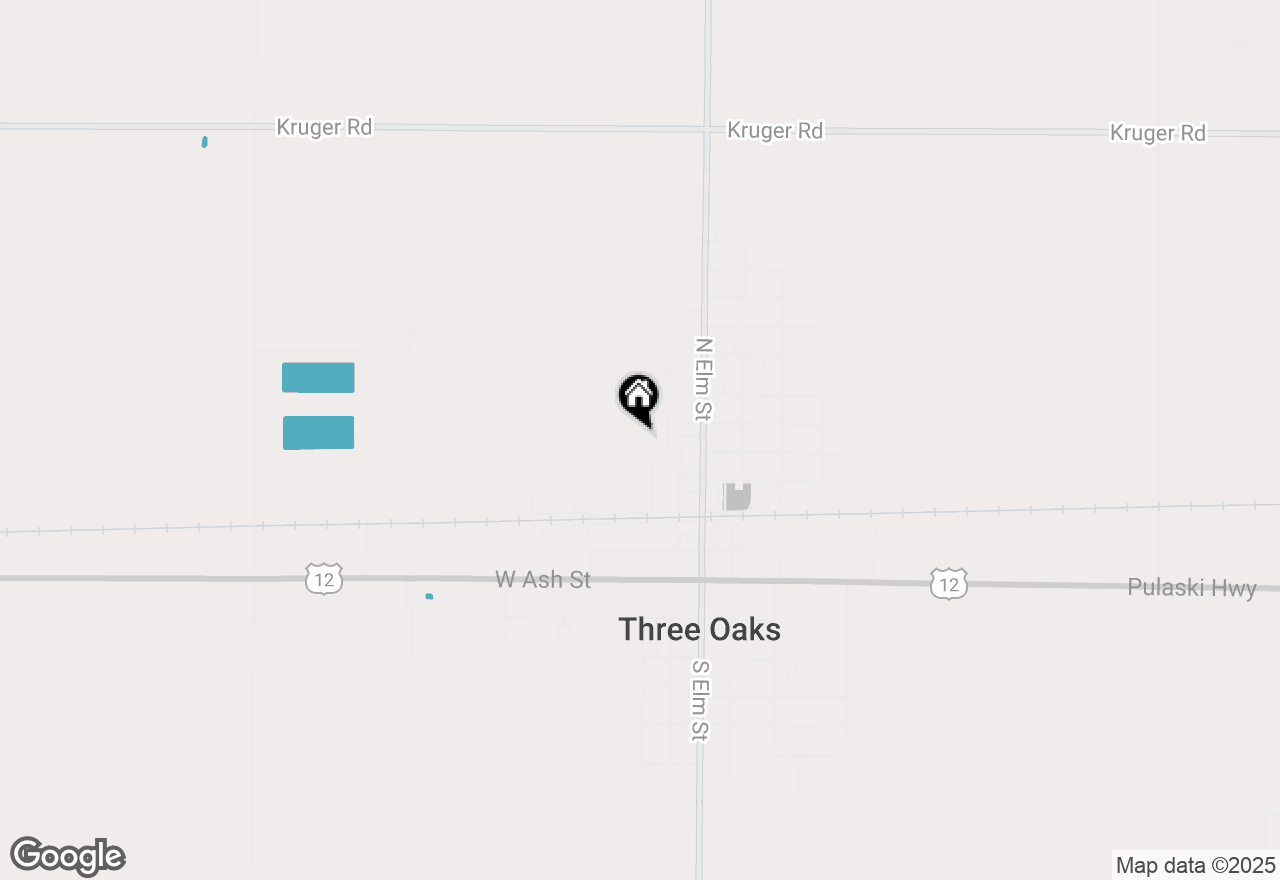 Map of 203 Chicago, Three Oaks, MI 49128