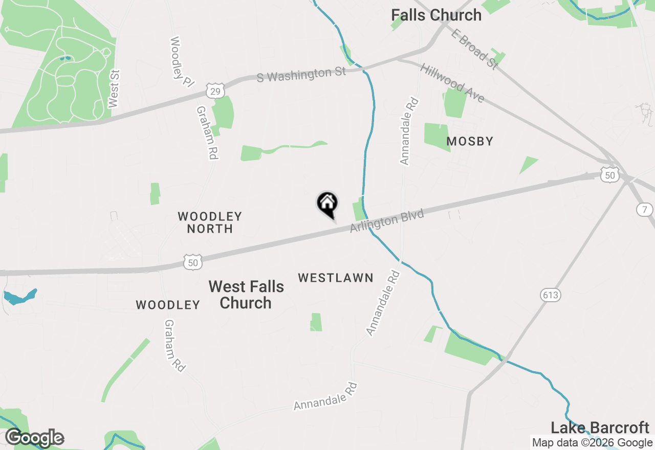 Map of 6816 Arlington Boulevard, Falls Church, VA 22042