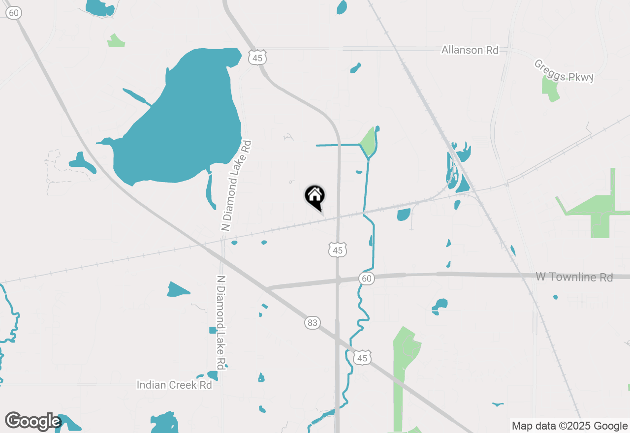 Map of 1464 Lakeridge Court #1464, Mundelein, IL 60060