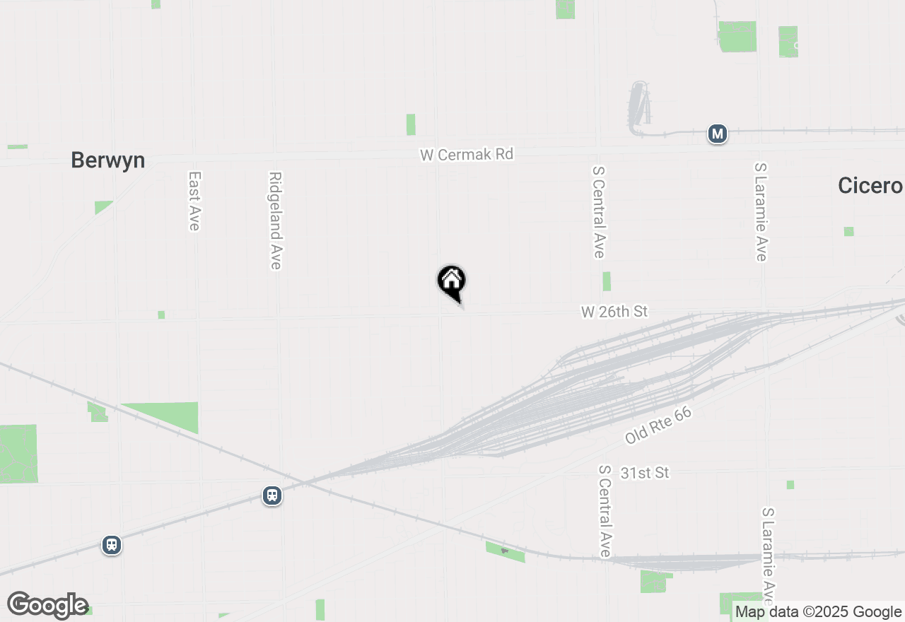 Map of 5934 W 26th Street, Cicero, IL 60804