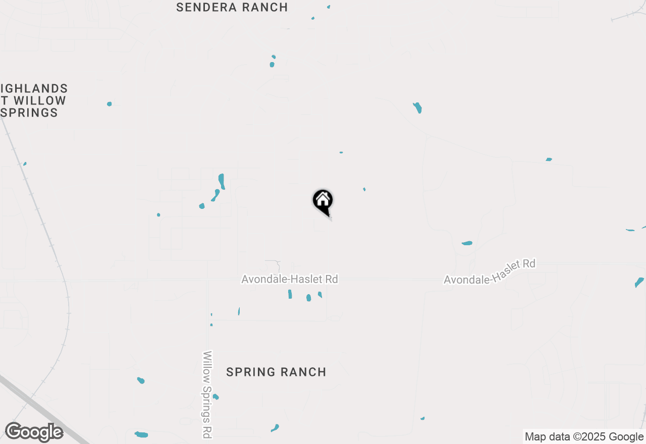 Map of 1105 Cactus Spine Drive, Fort Worth, TX 76052