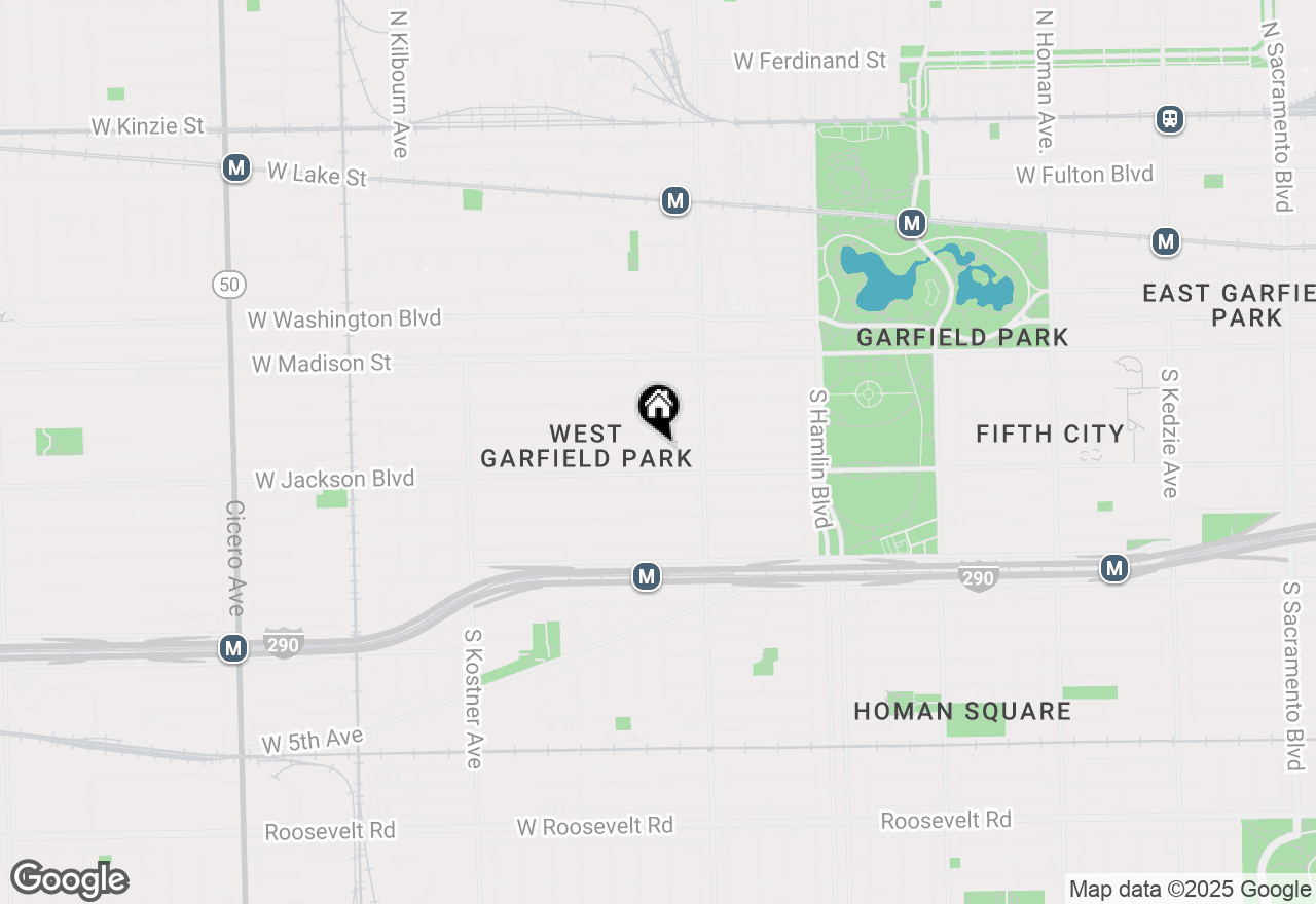 Map of 4047 W Adams Street, Chicago, IL 60624