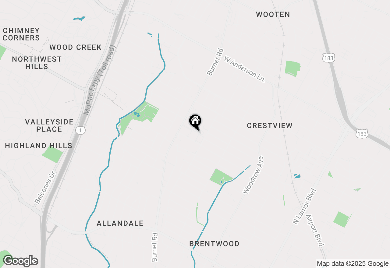 Map of 2104 Cullen Ave #4-224, Austin, TX 78757