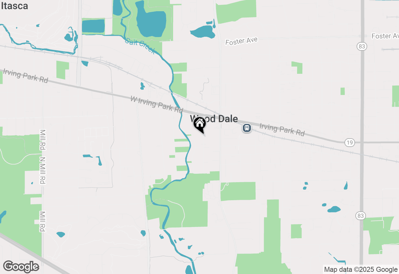 Map of 236 Oakwood Drive, Wood Dale, IL 60191