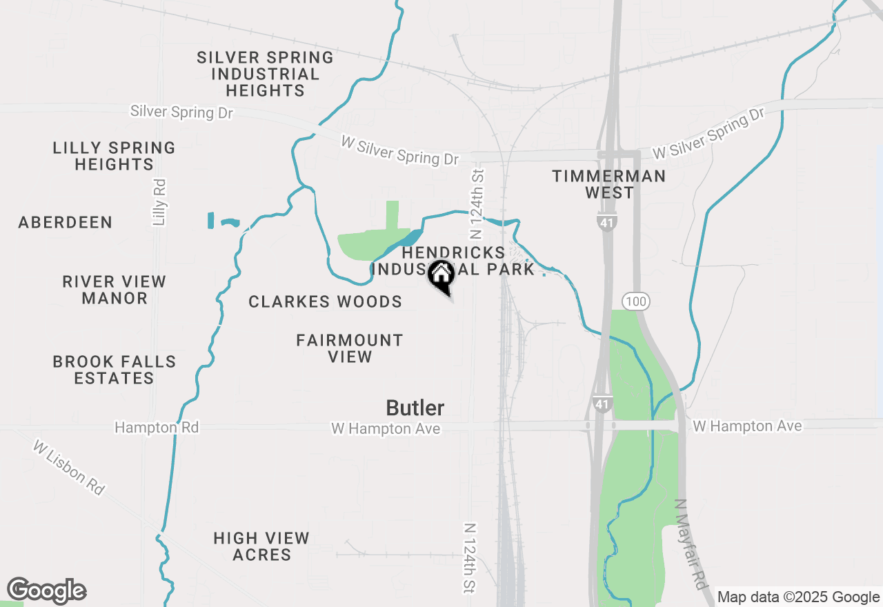 Map of 5116 N 126th St, Butler, WI 53007