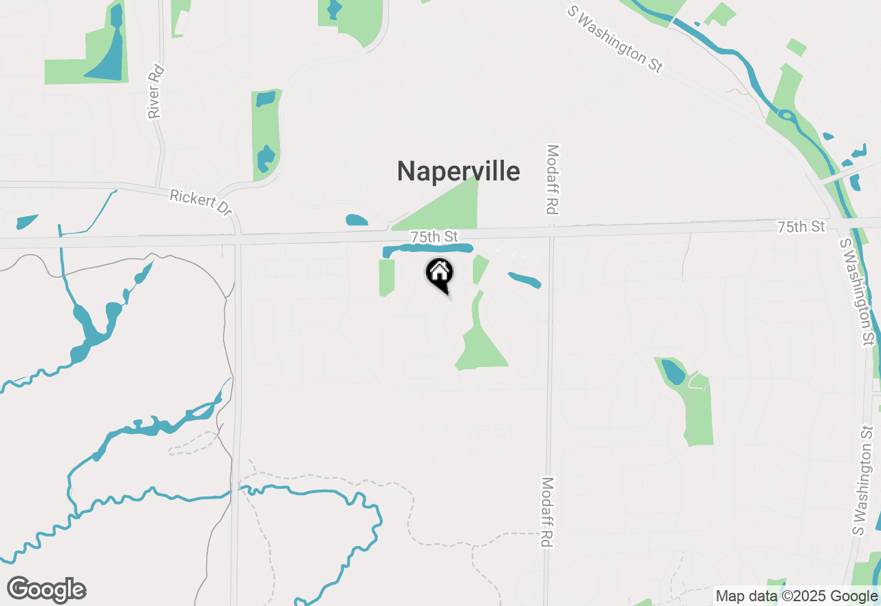 Map of 1420 Westglen Drive, Naperville, IL 60565