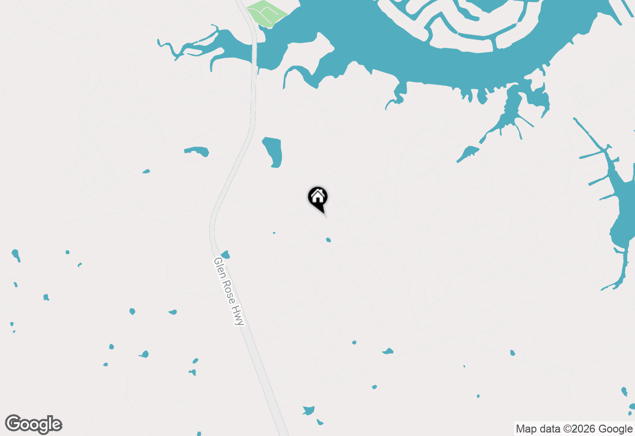 Map of 715 Comanche Cove Drive, Granbury, TX 76048