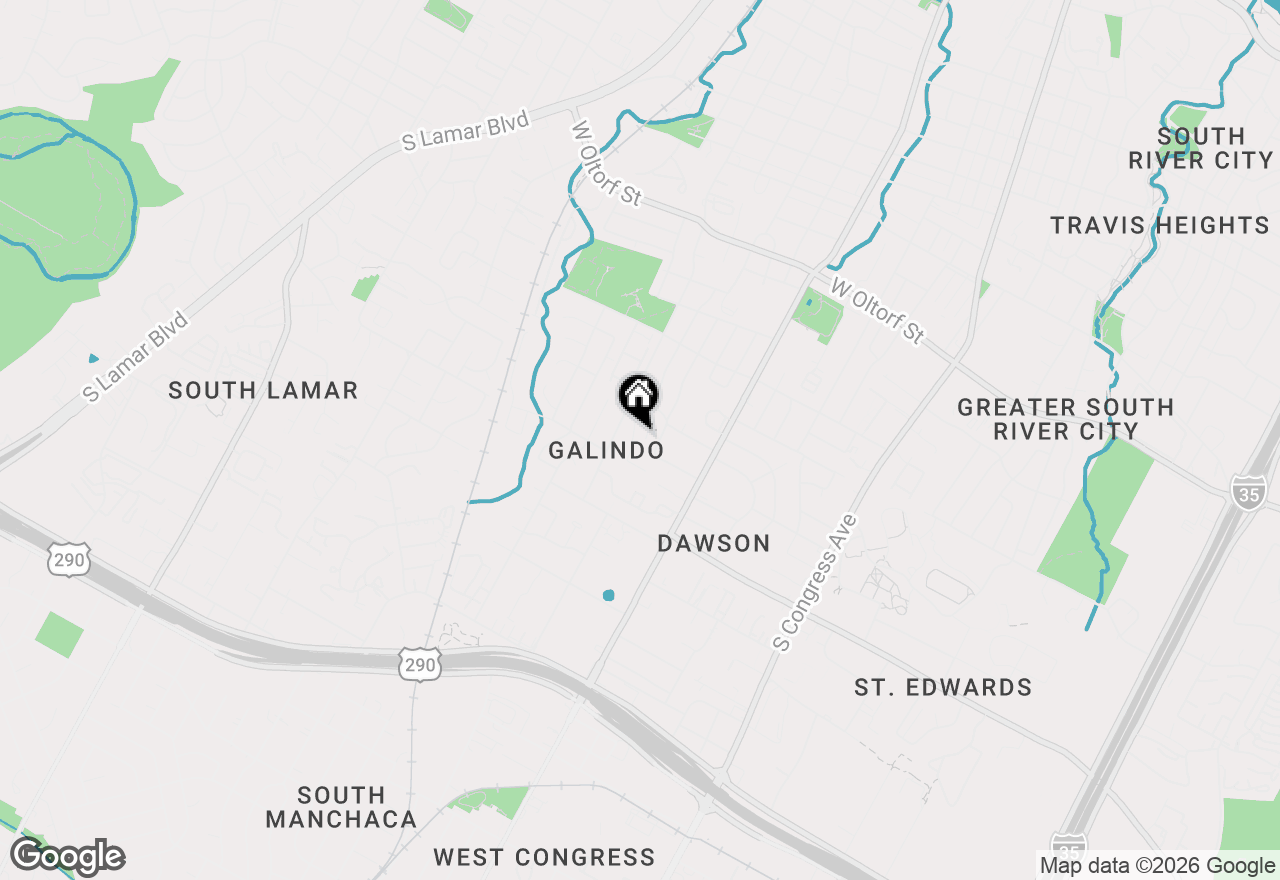 Map of 3009 S 4th St #B, Austin, TX 78704