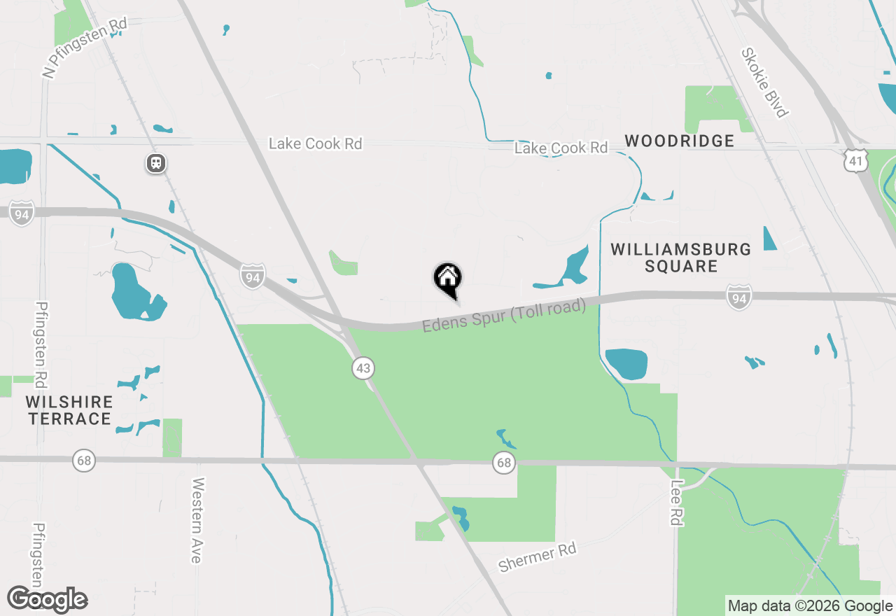 Map of 1709 Koehling Road, Northbrook, IL 60062