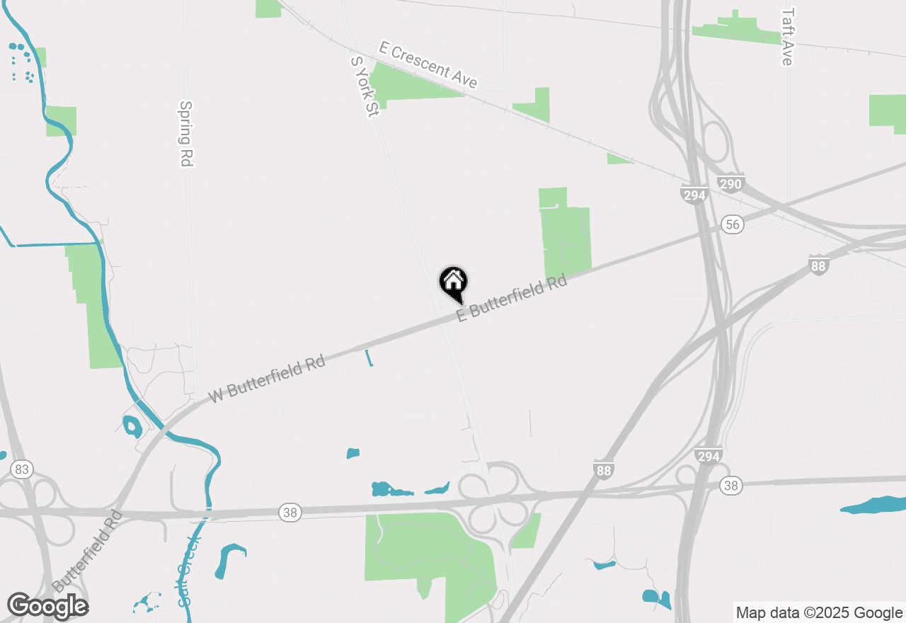 Map of 229 E Butterfield Road, Elmhurst, IL 60126