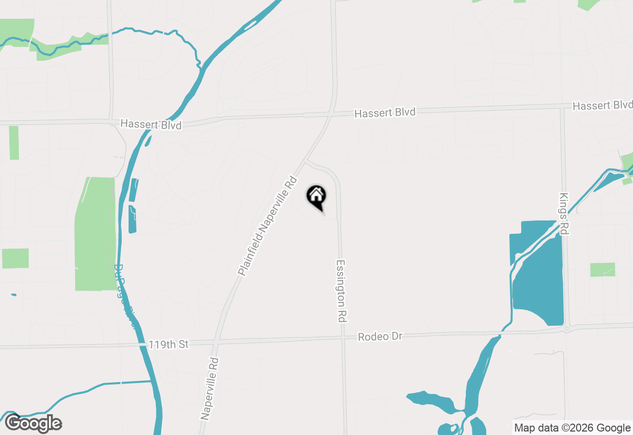 Map of 2208 Ryegrass Lane #78004, Bolingbrook, IL 60490