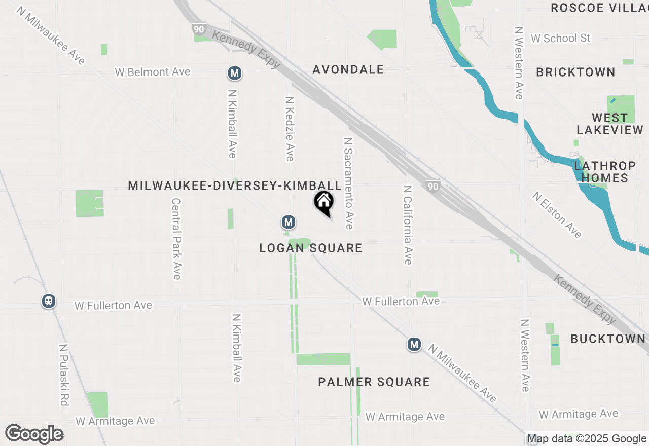 Map of 2635 N Albany Avenue, Chicago, IL 60647