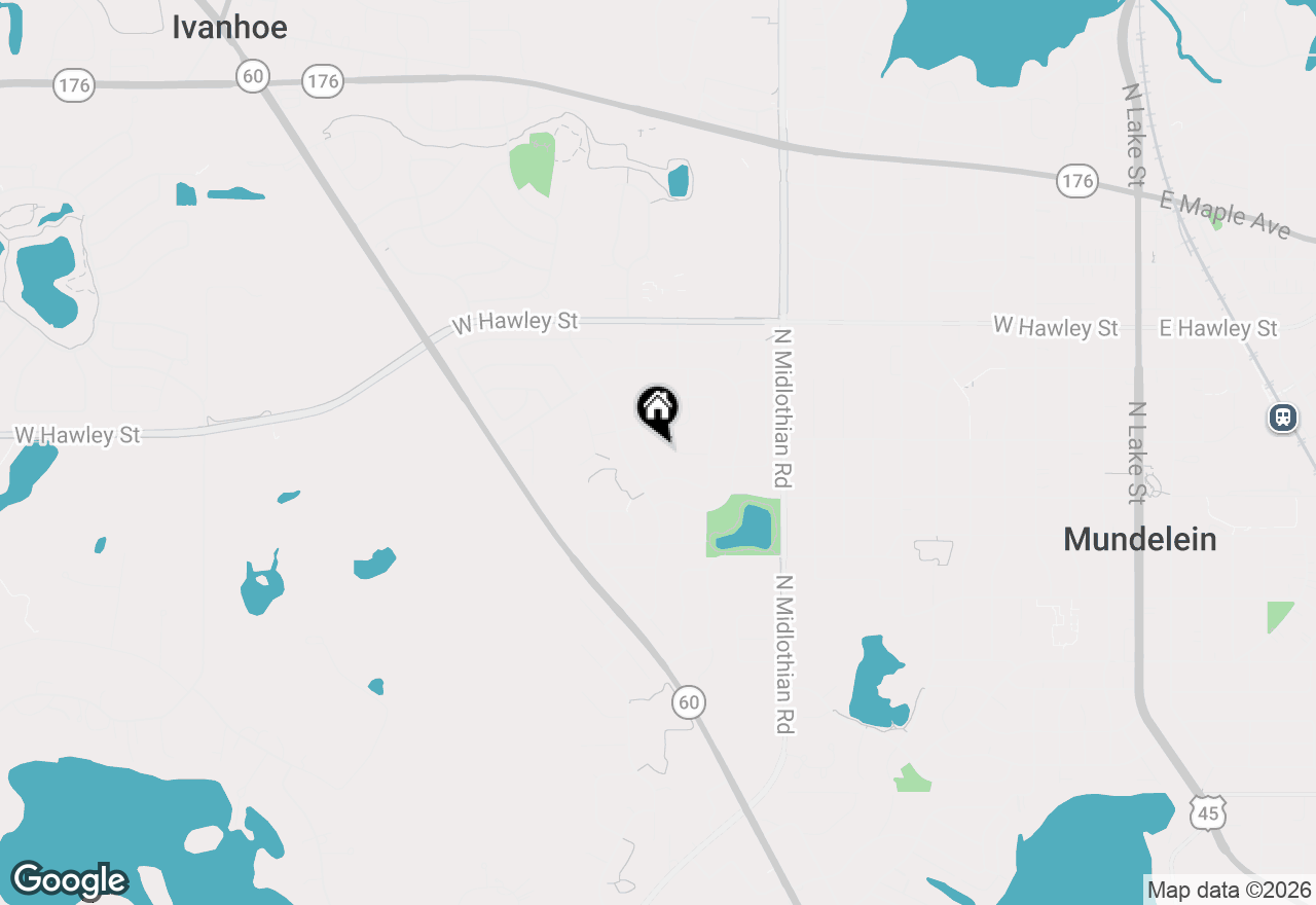 Map of 201 Bingham Circle, Mundelein, IL 60060
