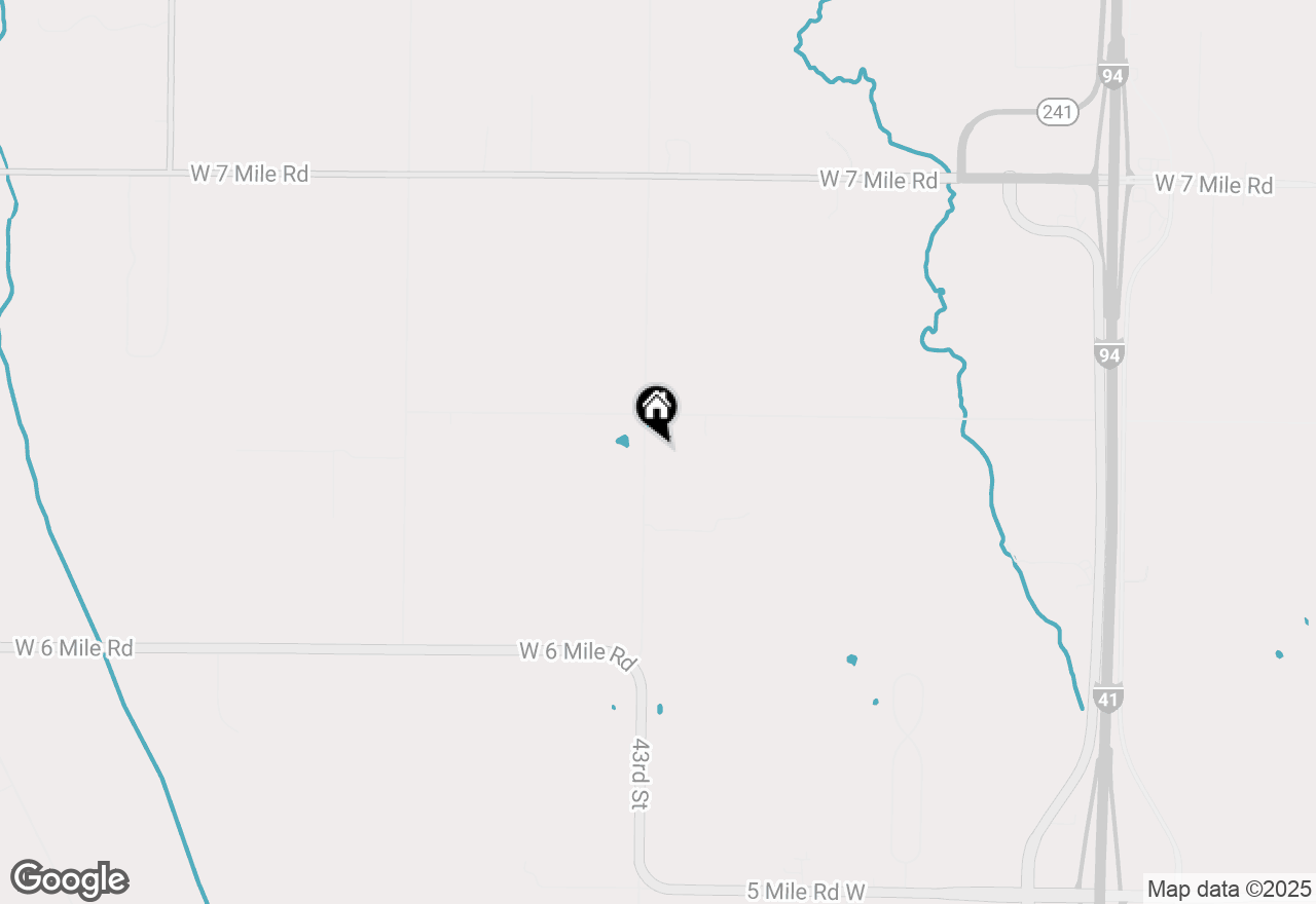 Map of 1342 43rd St, Caledonia, WI 53108