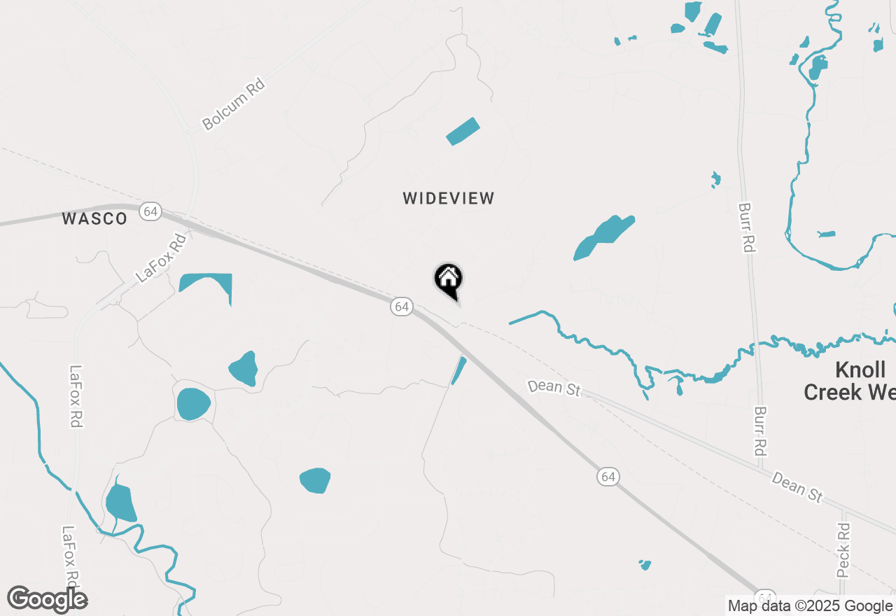Map of 4N494 Hidden Oaks Road, St. Charles, IL 60175