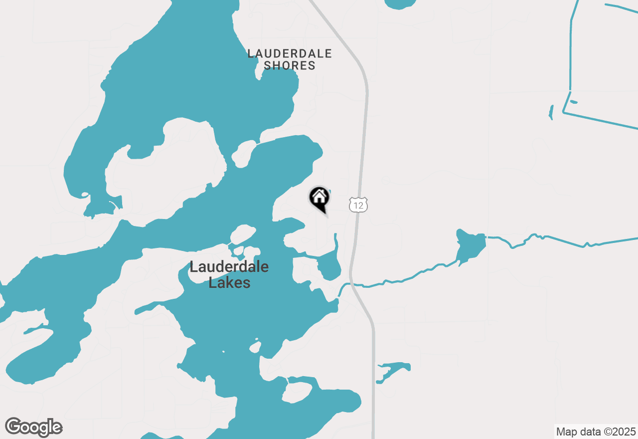 Map of N7686 Rendell Dr, Elkhorn, WI 53121