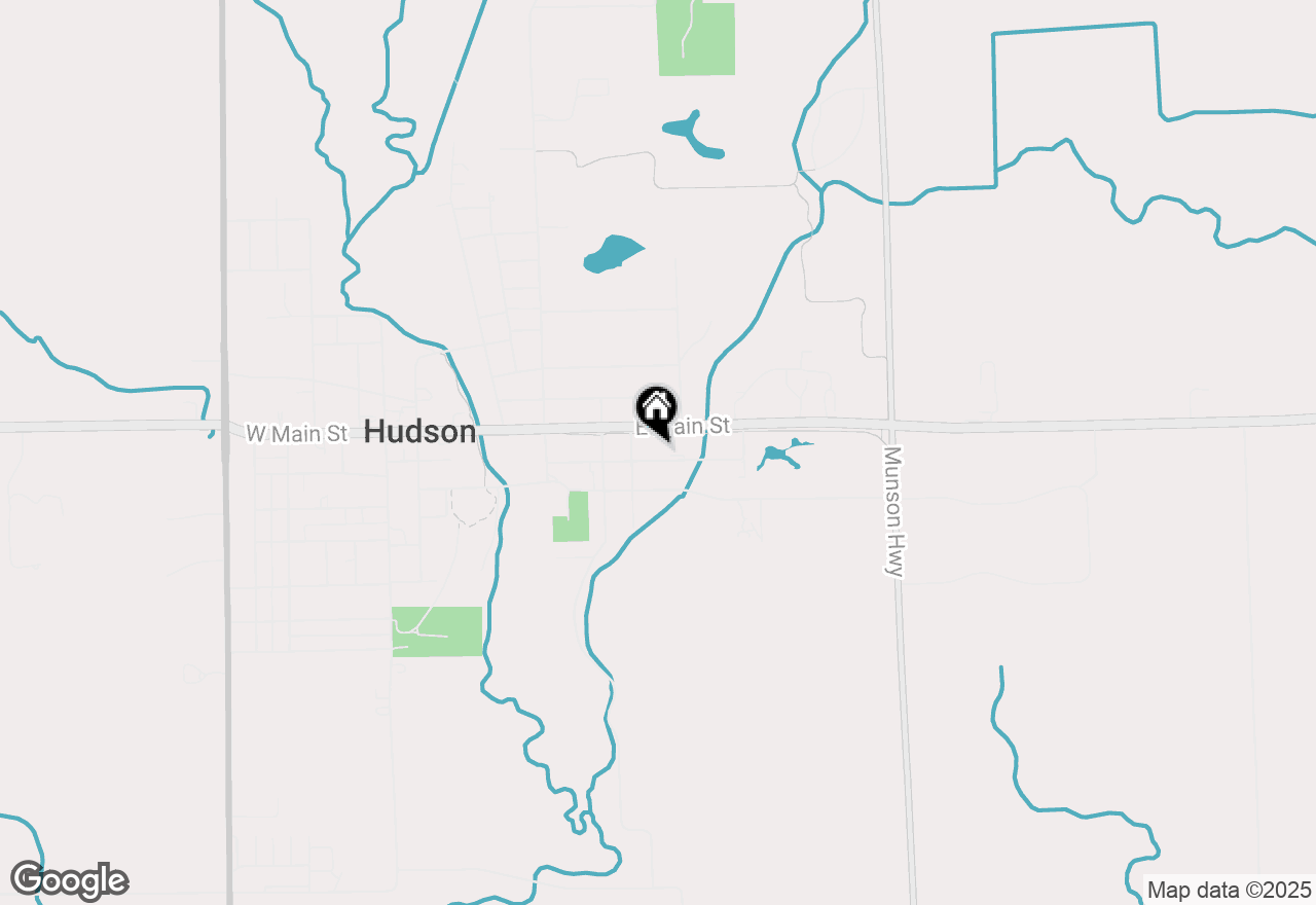 Map of 310 School Street, Hudson, MI 49247