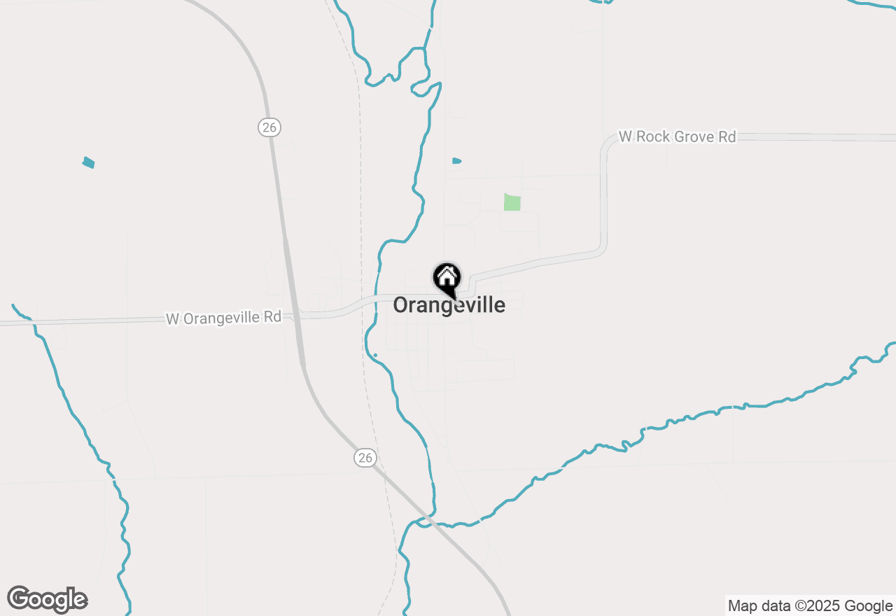 Map of 101 S Church Street, Orangeville, IL 61060