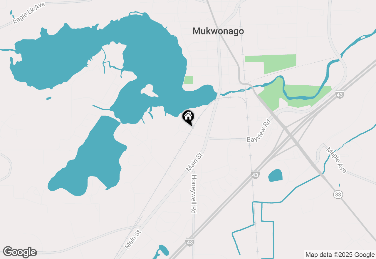 Map of 903 Bay View Cir #1, Mukwonago, WI 53149