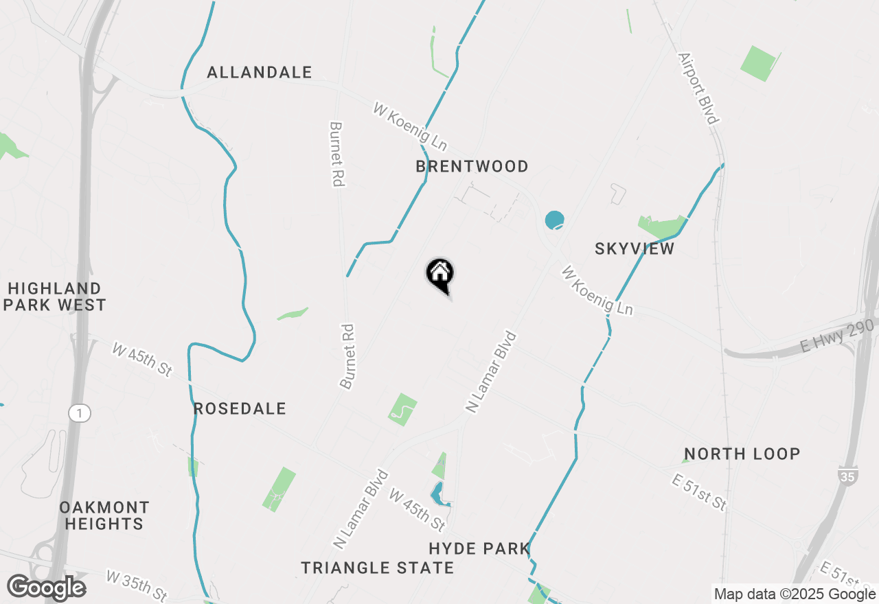 Map of 1112 W North Loop Blvd, Austin, TX 78756