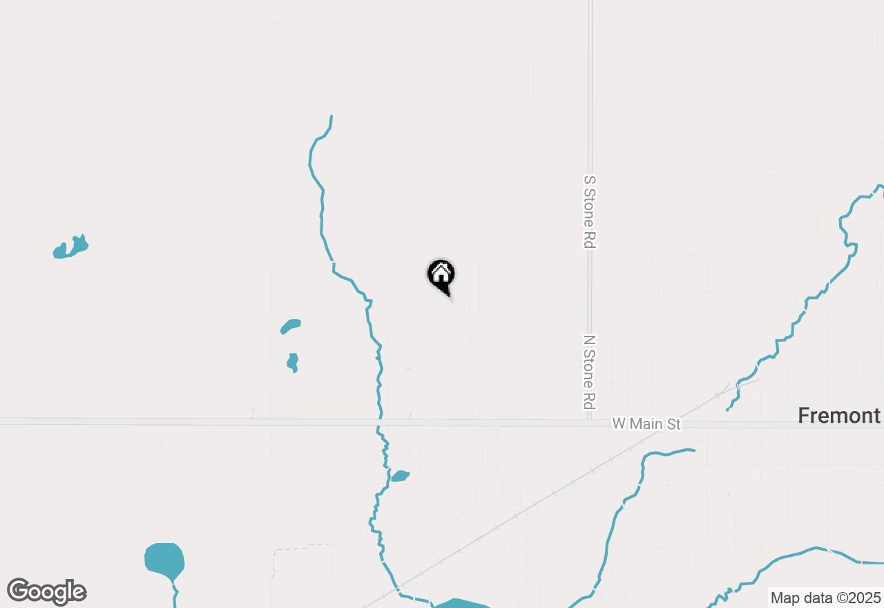 Map of 1320 Westwind Lane, Fremont, MI 49412