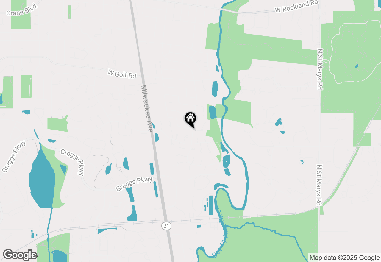 Map of 1206 Gulfstream Parkway, Libertyville, IL 60048