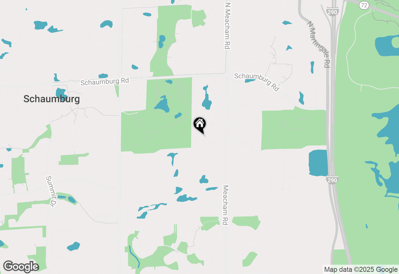 Map of 368 Southbury Court #D2, Schaumburg, IL 60193