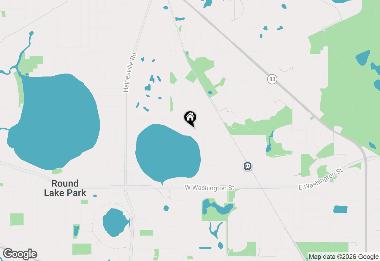 Map of 21770 W Lake Avenue, Round Lake, IL 60073