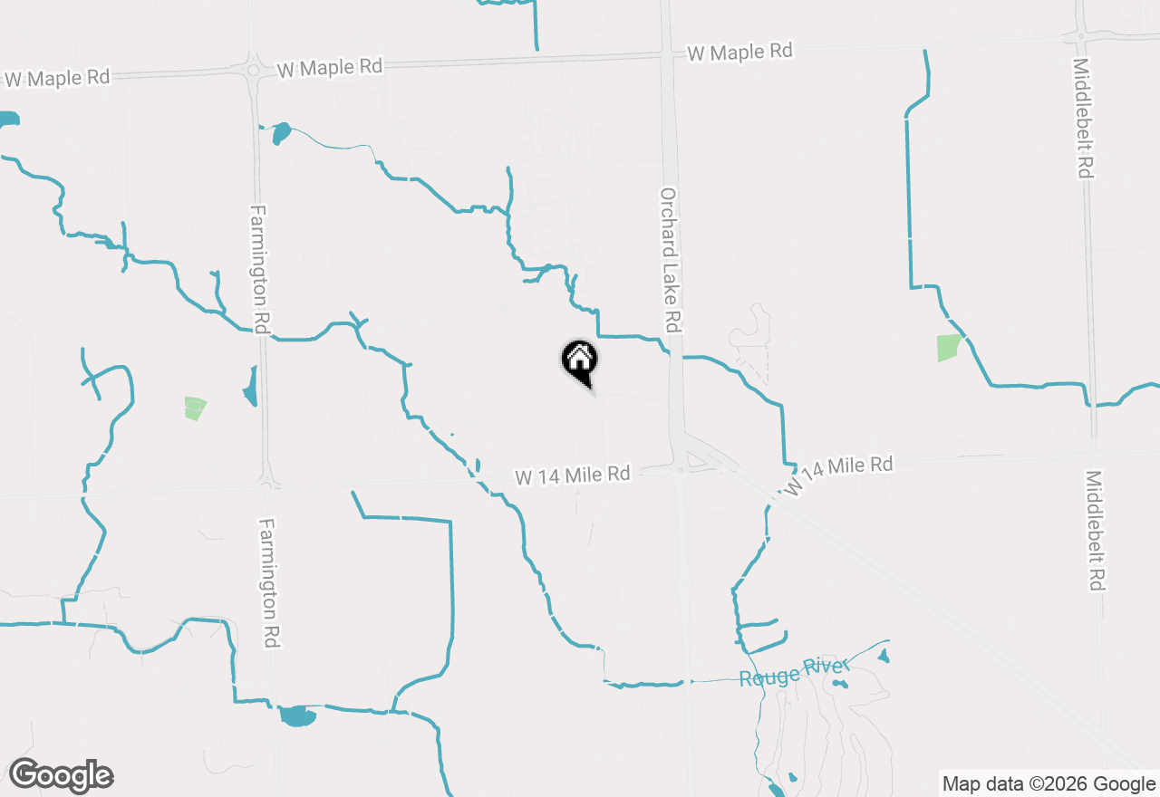 Map of 4450 Gateway Circle #10, West Bloomfield, MI 48322