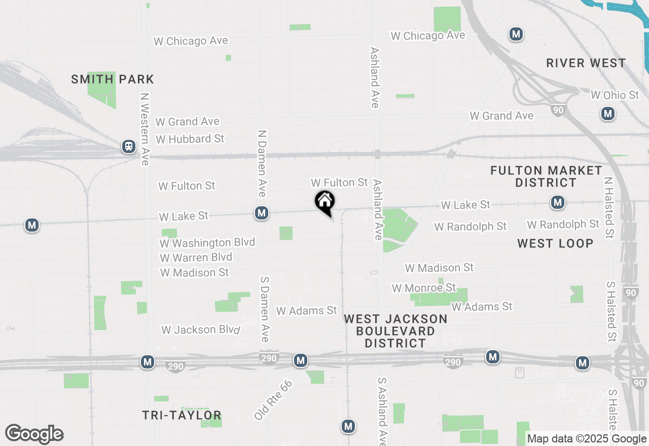 Map of 1752 W Maypole Avenue #201, Chicago, IL 60612