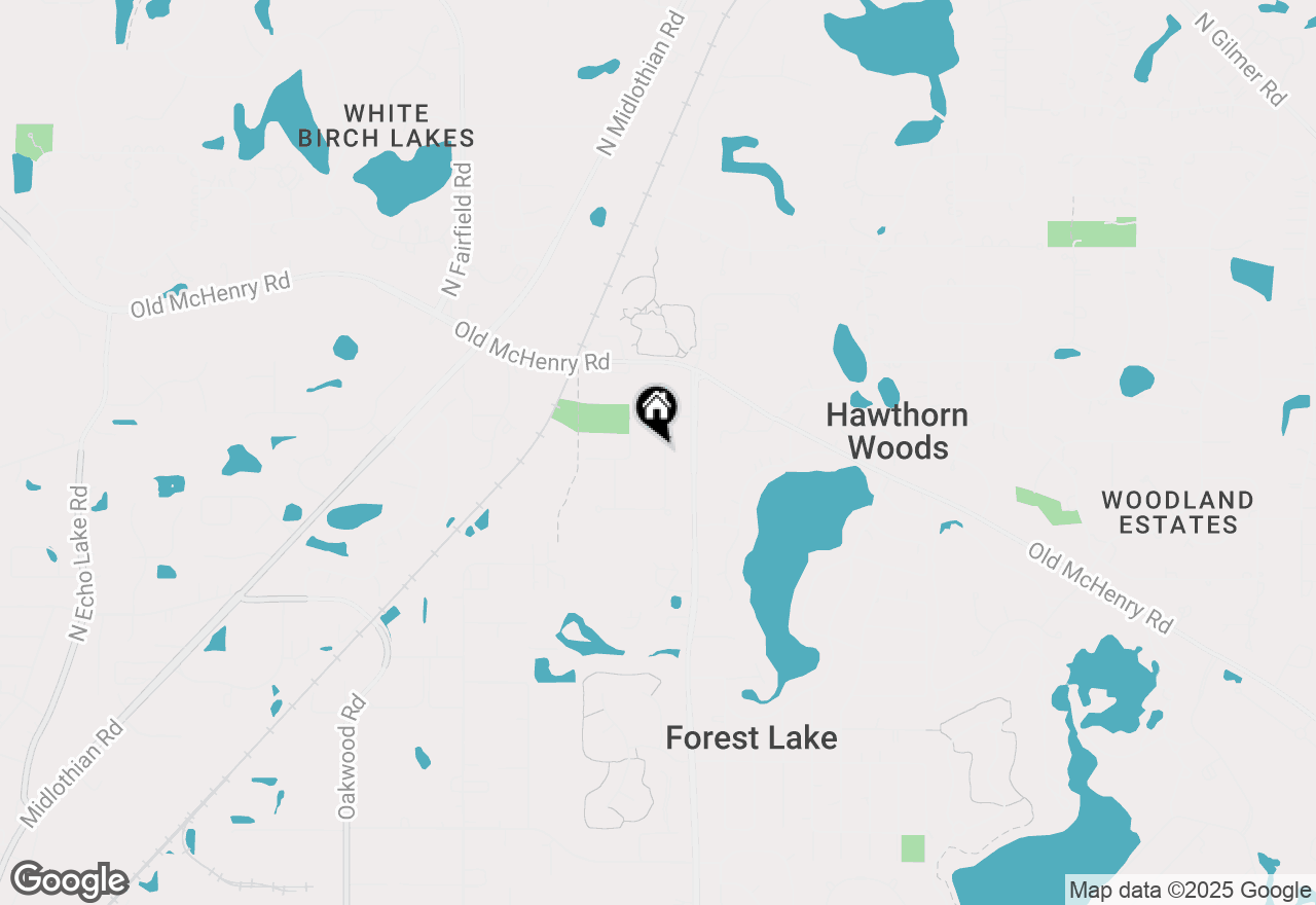 Map of 5 Piper Lane, Hawthorn Woods, IL 60047