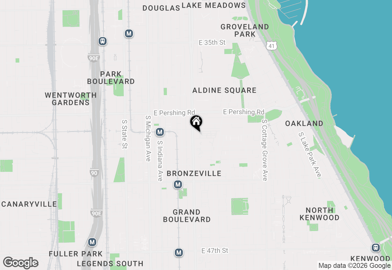 Map of 3957 S King Drive, Chicago, IL 60653