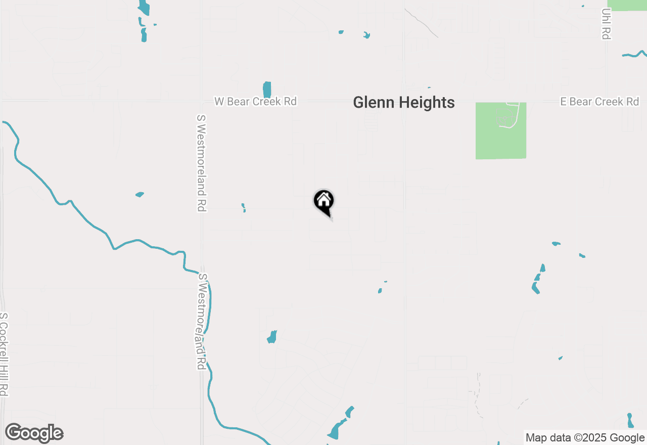 Map of 410 Atlas Cedar Drive, Glenn Heights, TX 75154