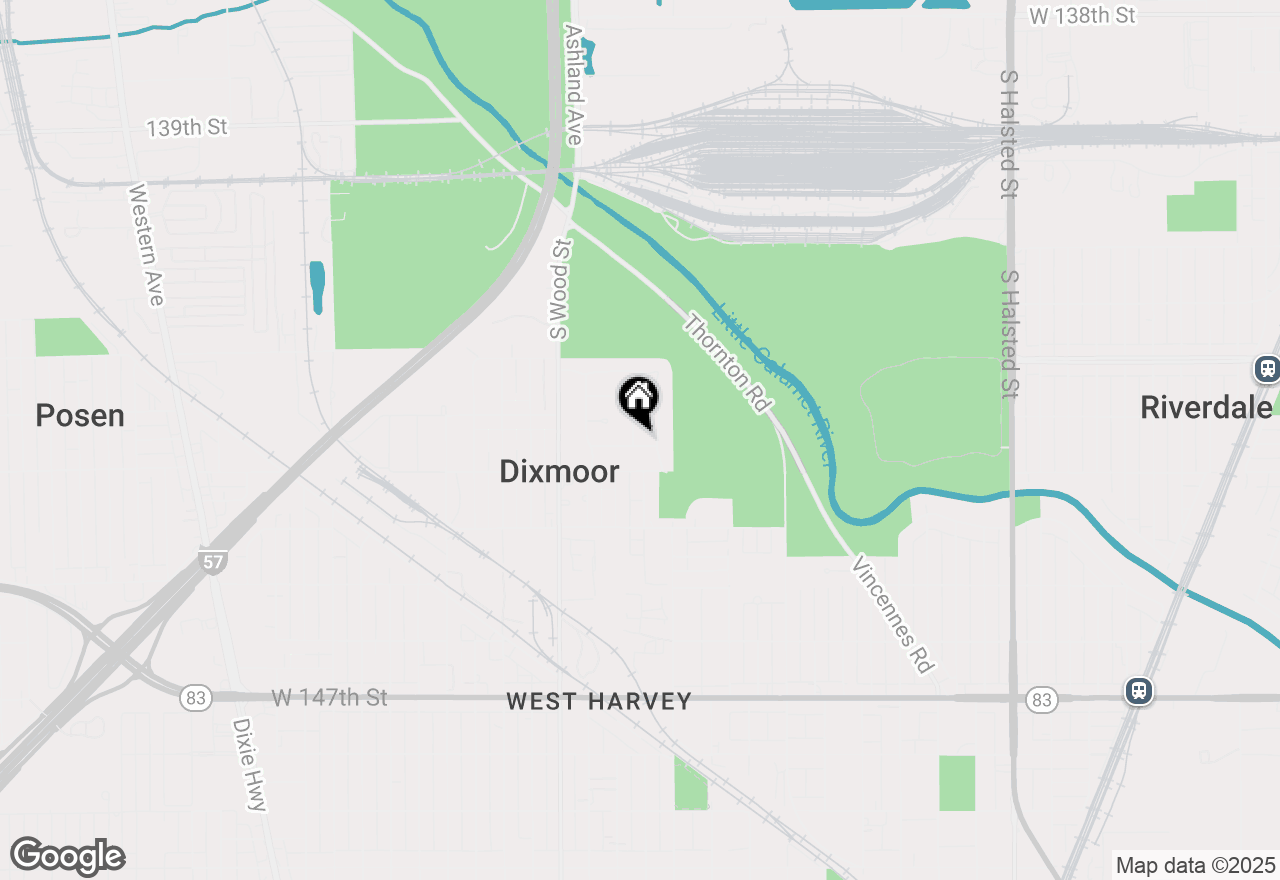 Map of 15 W 142nd Street, Dixmoor, IL 60426