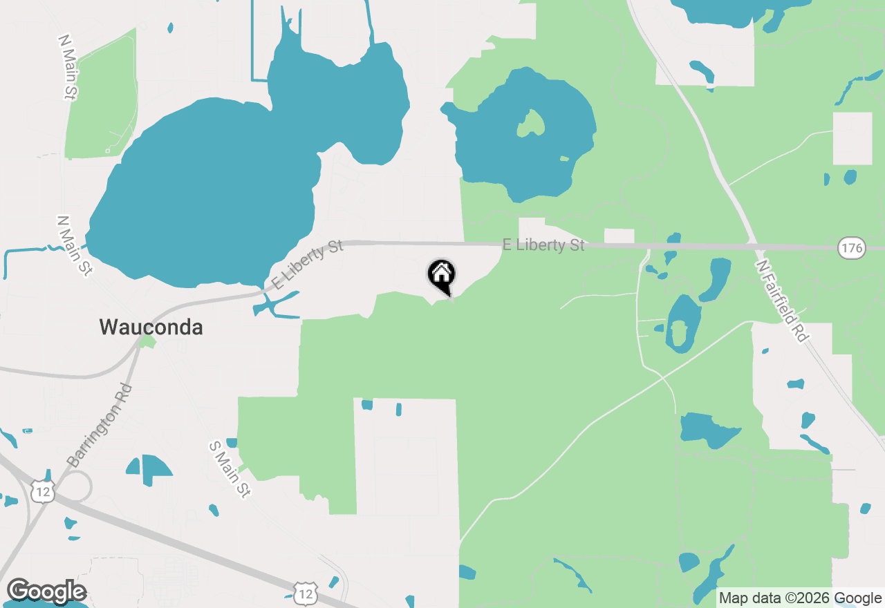 Map of 310 Crestview Drive #A, Wauconda, IL 60084