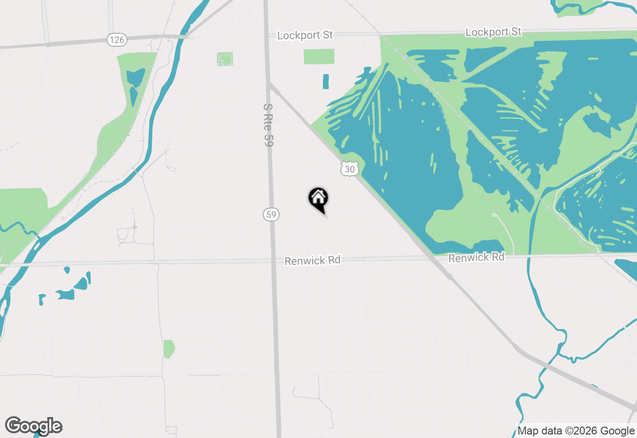 Map of 23815 W Getson Avenue, Plainfield, IL 60544