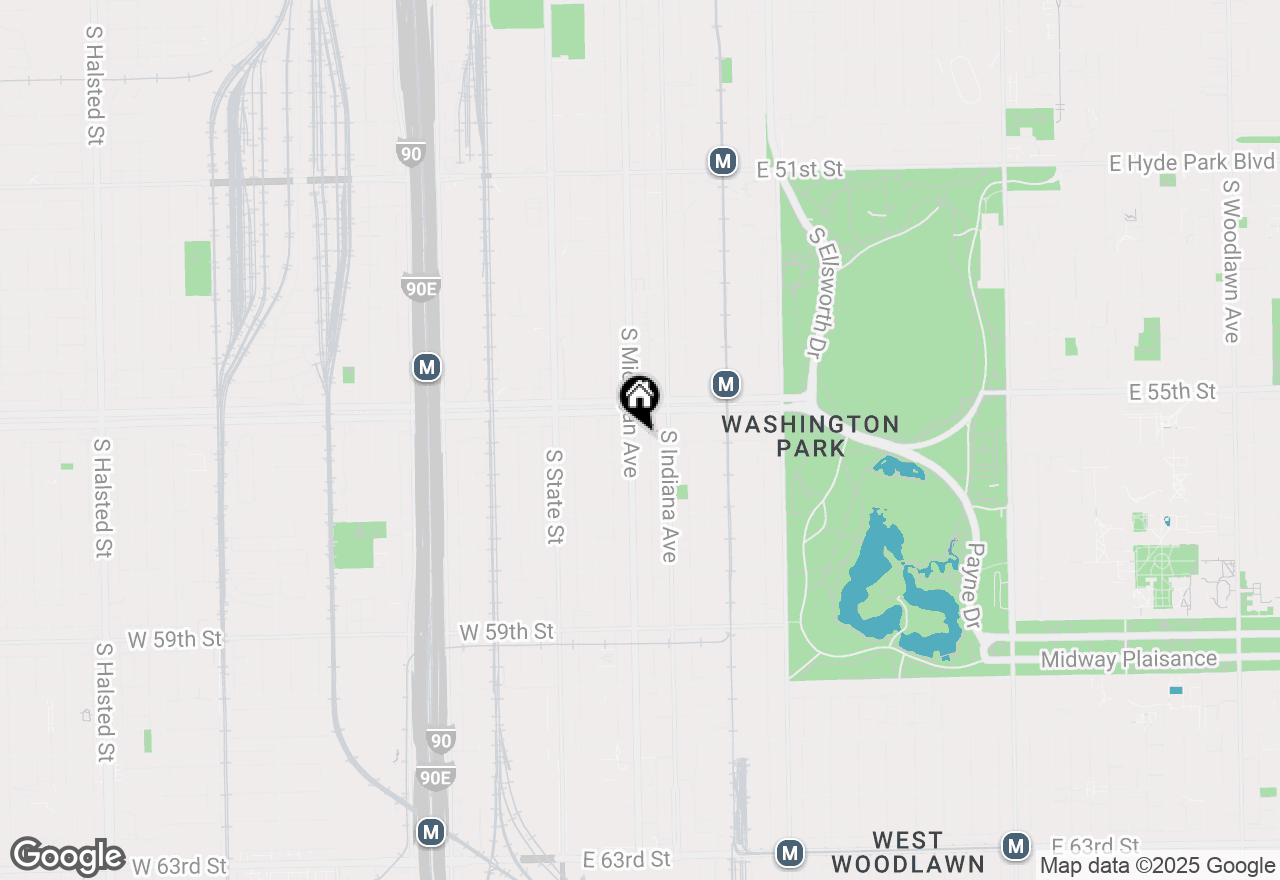 Map of 5533 S Michigan Avenue, Chicago, IL 60637
