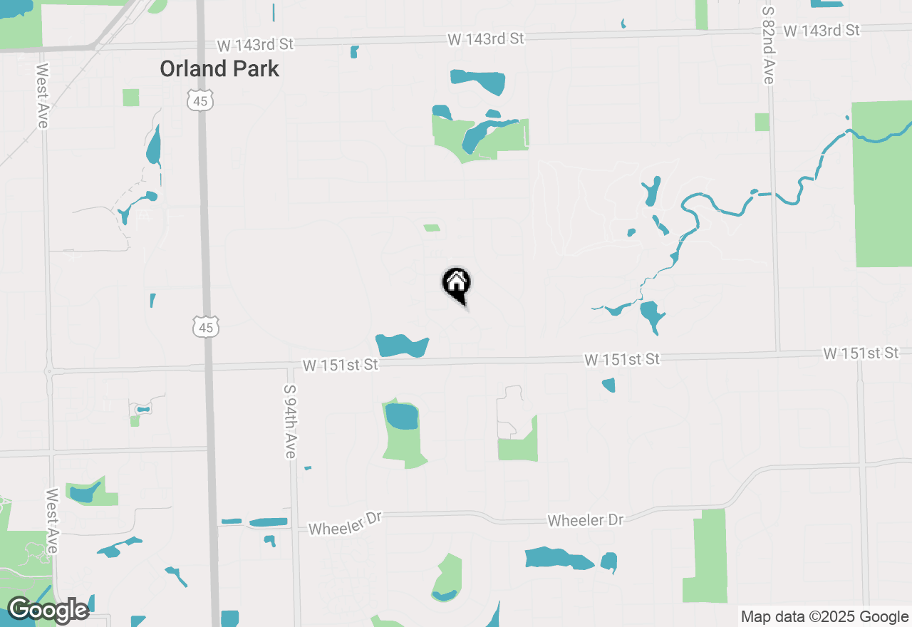 Map of 8964 Dublin Street #12C, Orland Park, IL 60462