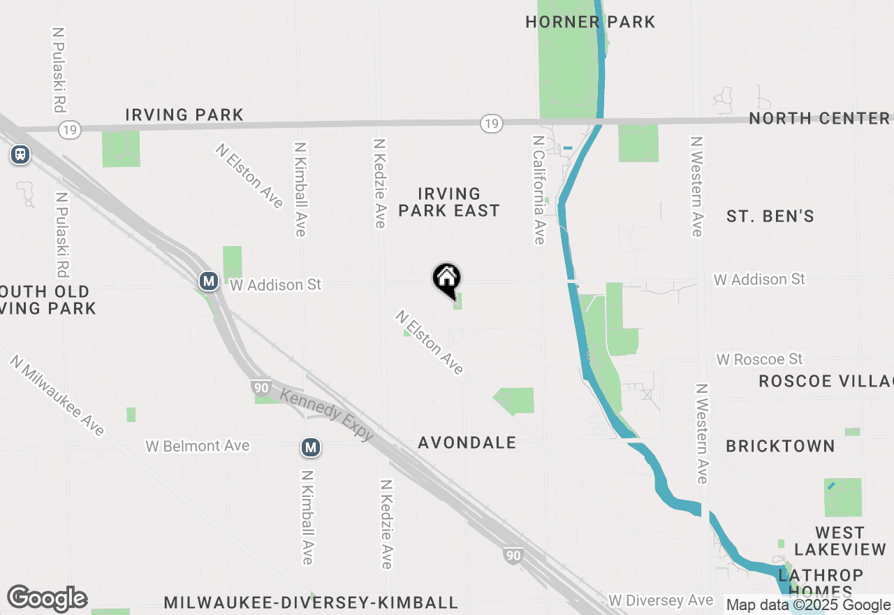 Map of 3523 N Whipple Street, Chicago, IL 60618