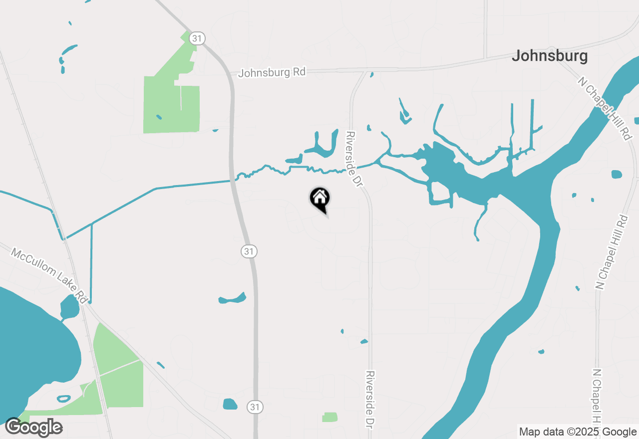 Map of 3313 Christopher Lane, Johnsburg, IL 60051