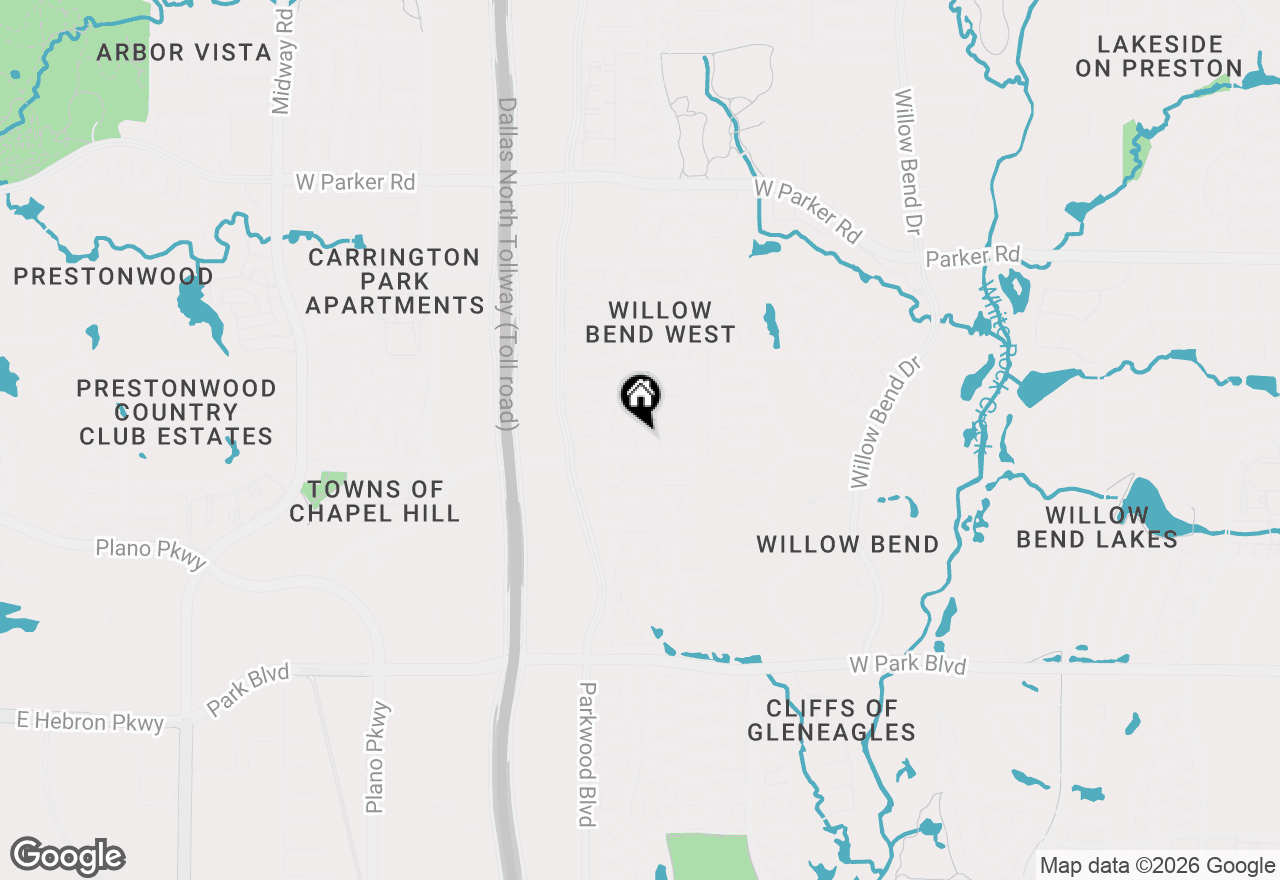 Map of 2605 Rutgers Court, Plano, TX 75093
