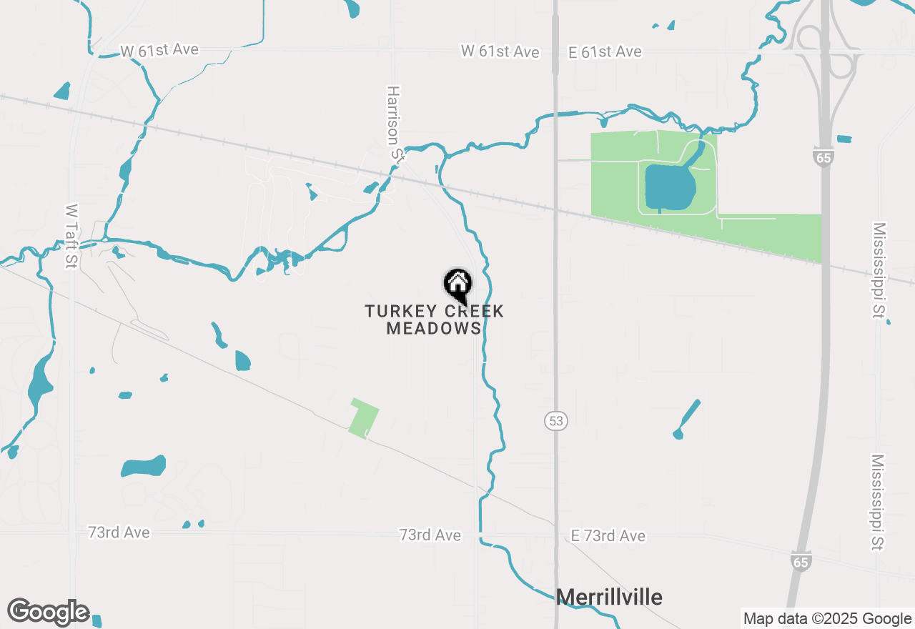 Map of 434 W 67th Lane, Merrillville, IN 46410