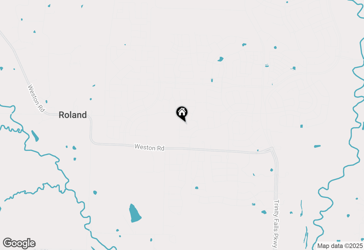 Map of 7516 Continental Drive, Mckinney, TX 75071