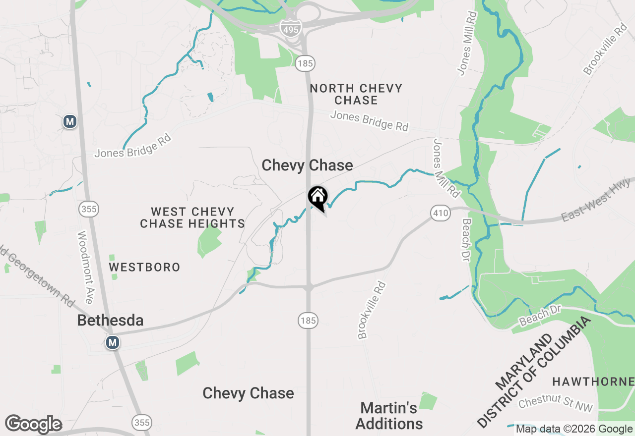 Map of 8101 Connecticut Avenue #C610, Chevy Chase, MD 20815